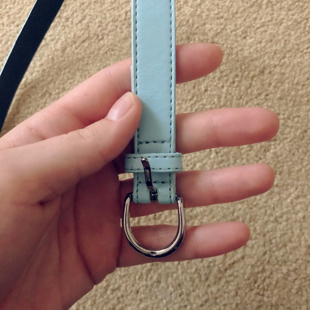 Vintage Light Blue Belt